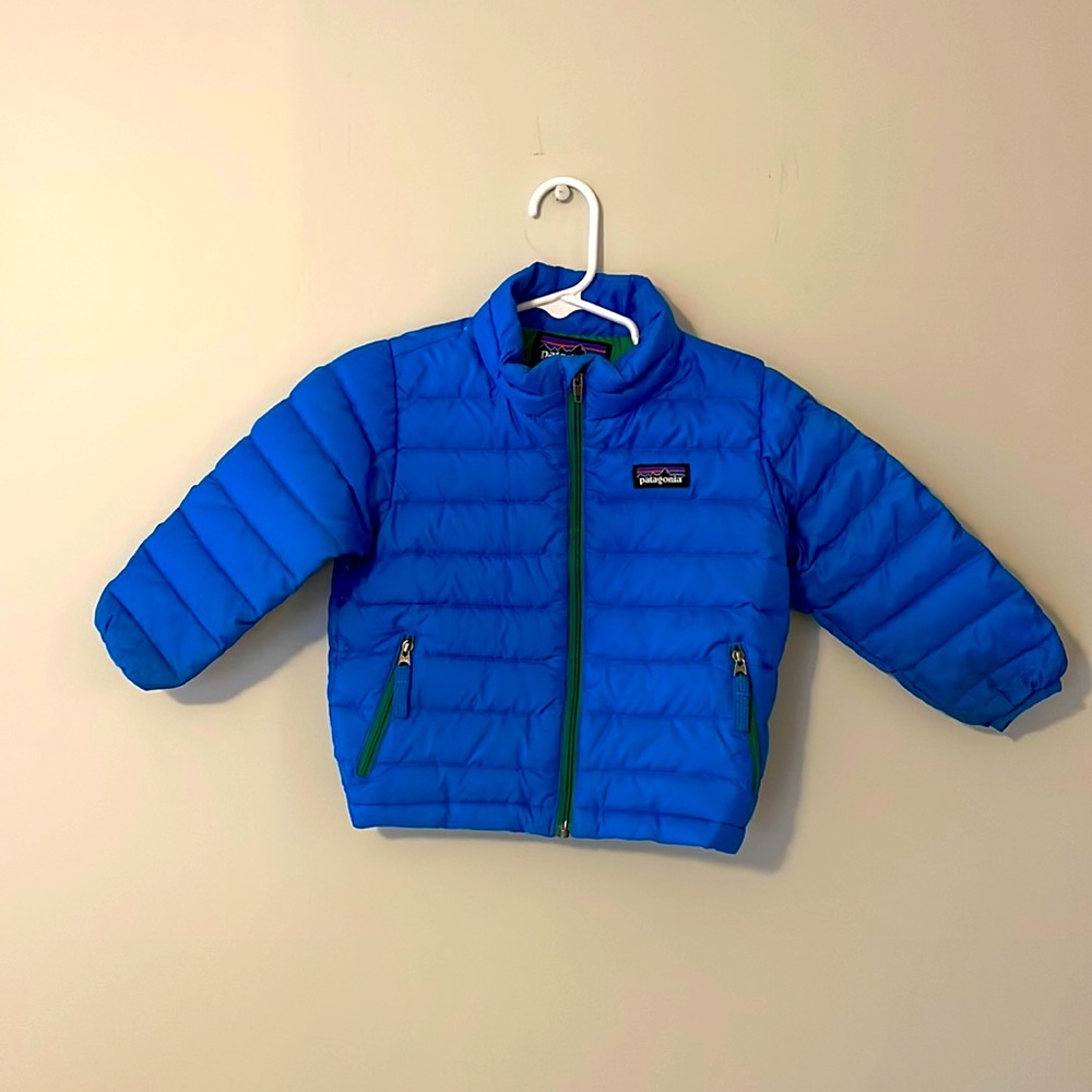 Patagonia Blue Puffer Jacket (Kids)